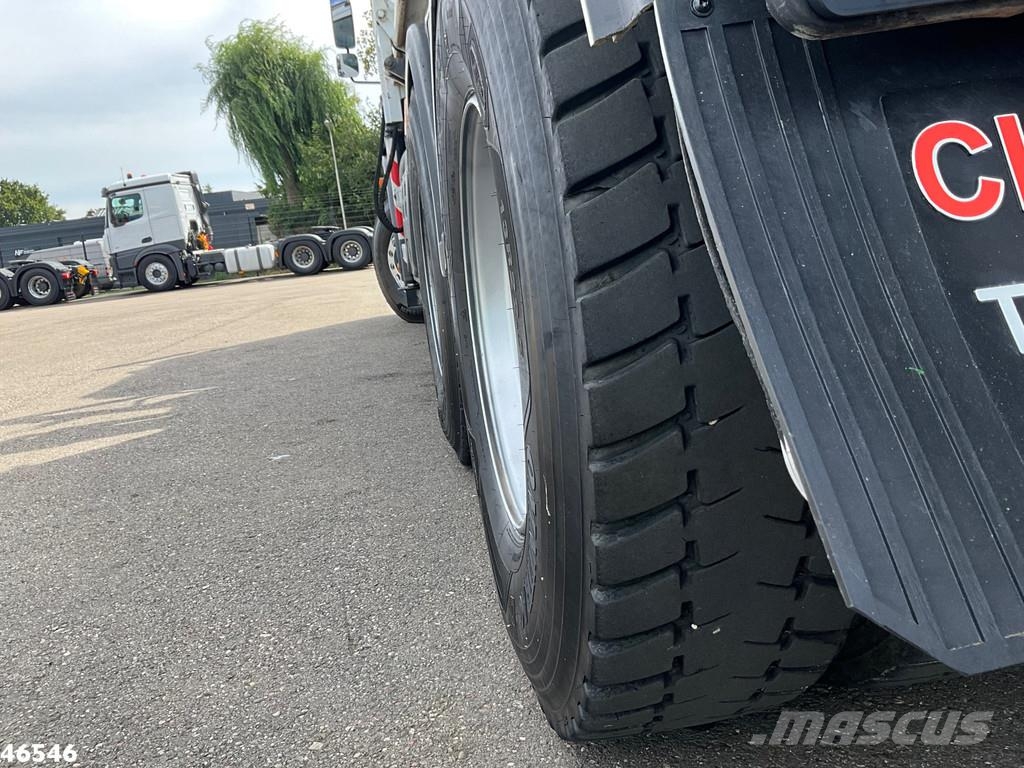 Mercedes-Benz Axor 2636 6x4 Manual Full steel Hiab 14 Tonmeter l Bañeras basculantes usadas