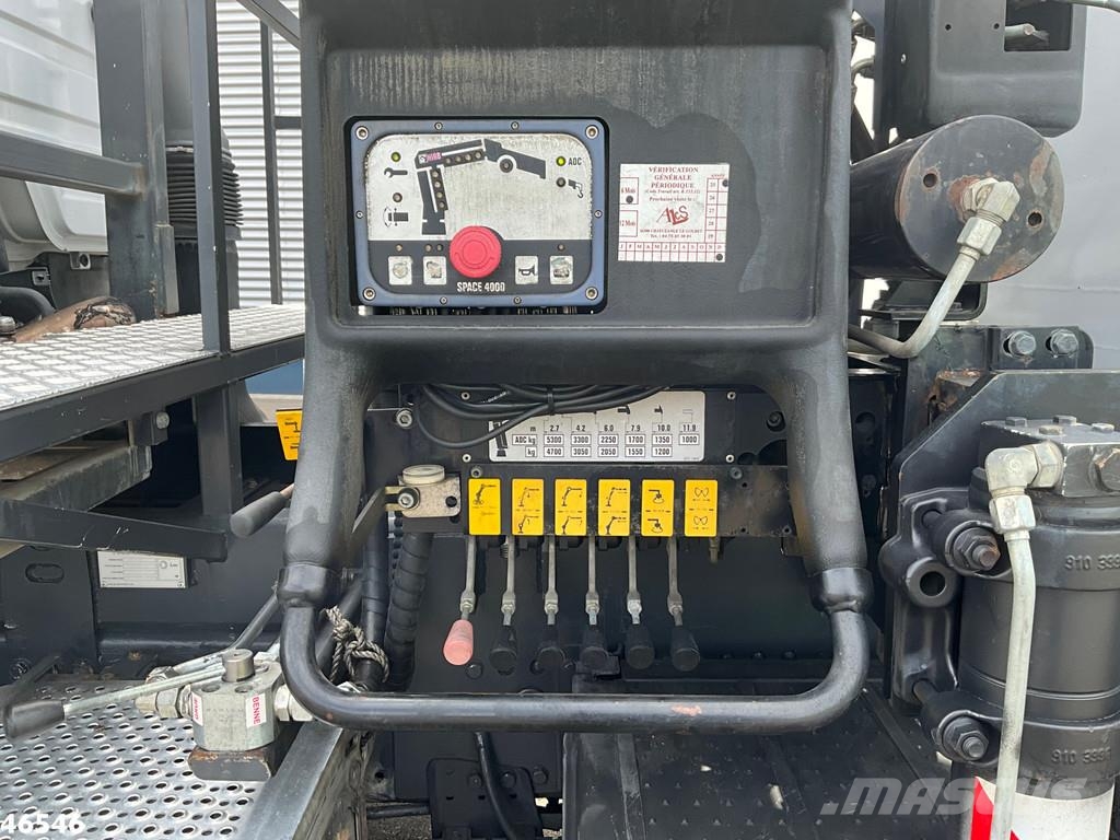Mercedes-Benz Axor 2636 6x4 Manual Full steel Hiab 14 Tonmeter l Bañeras basculantes usadas