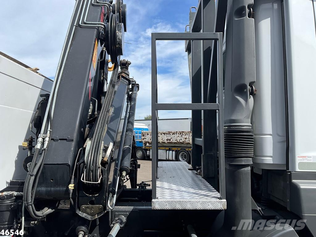 Mercedes-Benz Axor 2636 6x4 Manual Full steel Hiab 14 Tonmeter l Bañeras basculantes usadas