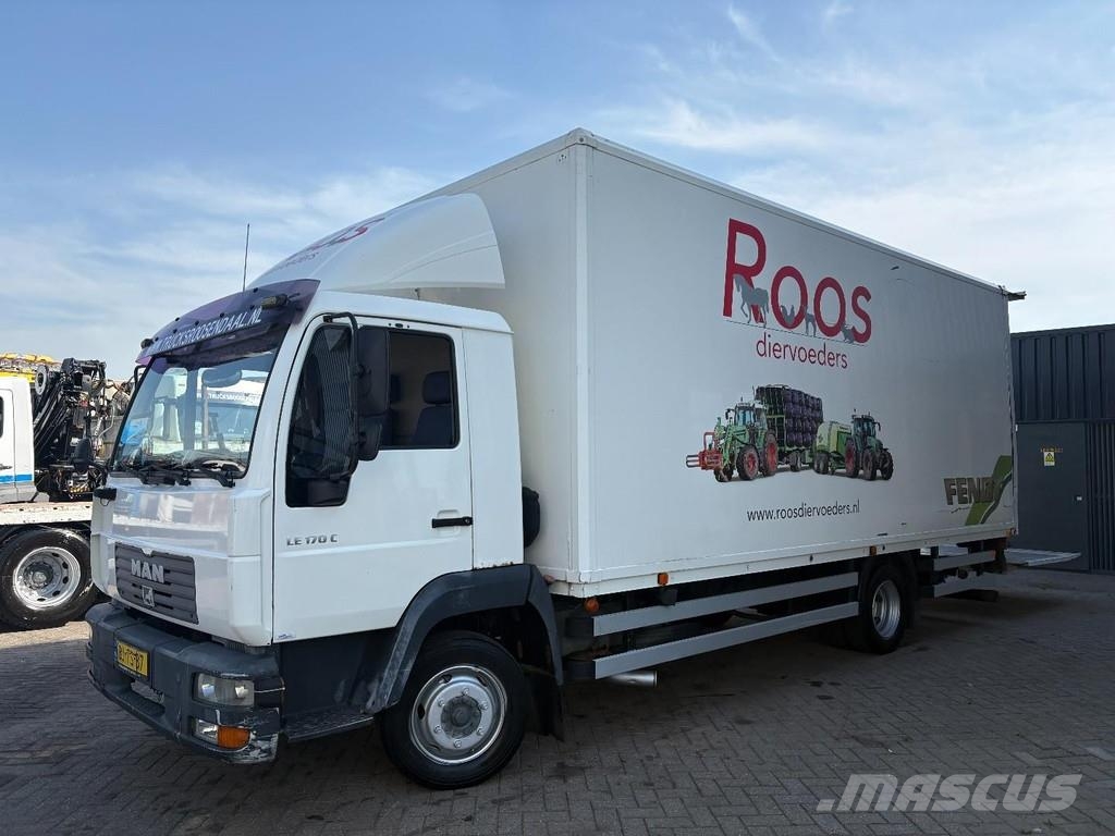 MAN LE 170 C + Loadlift + Euro 3 Camion cassonati