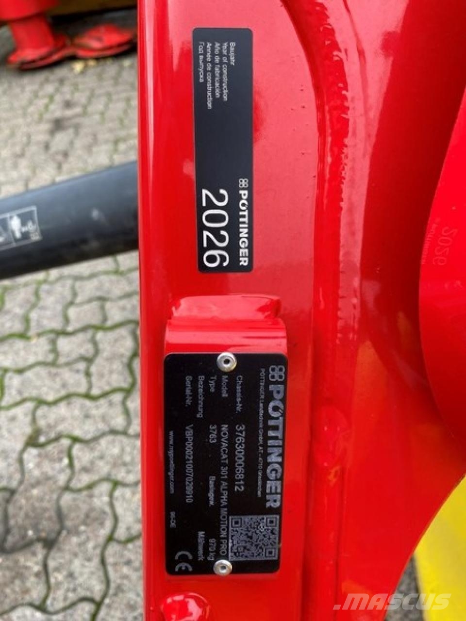 Pöttinger NOVACAT 301 ALPHA MOTION PRO Mähwerke