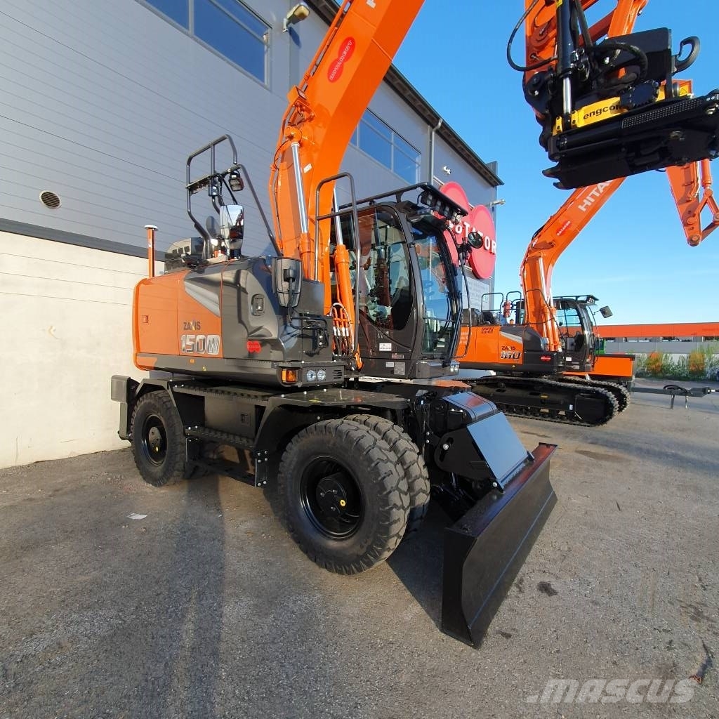 Hitachi ZX150W - wheeled excavators for rent - Mascus UK