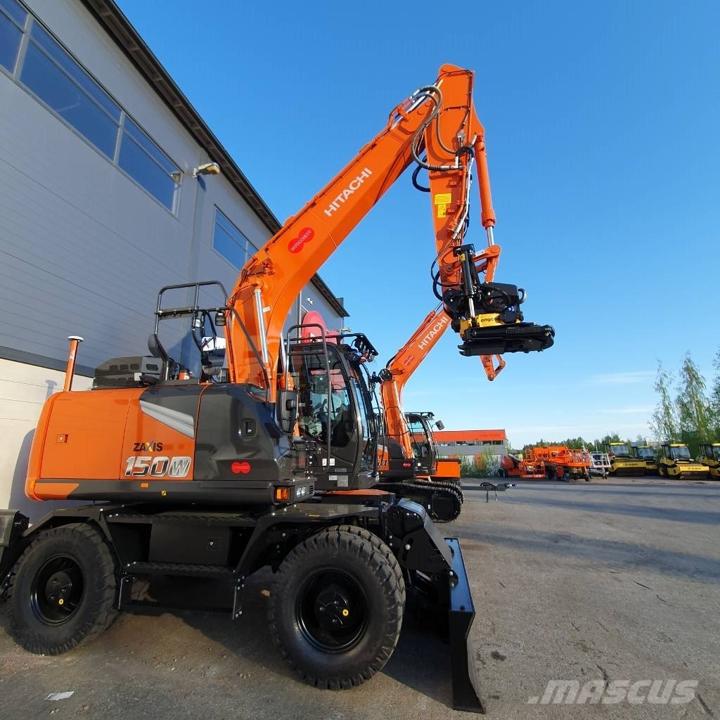 Hitachi ZX150W - wheeled excavators for rent - Mascus UK