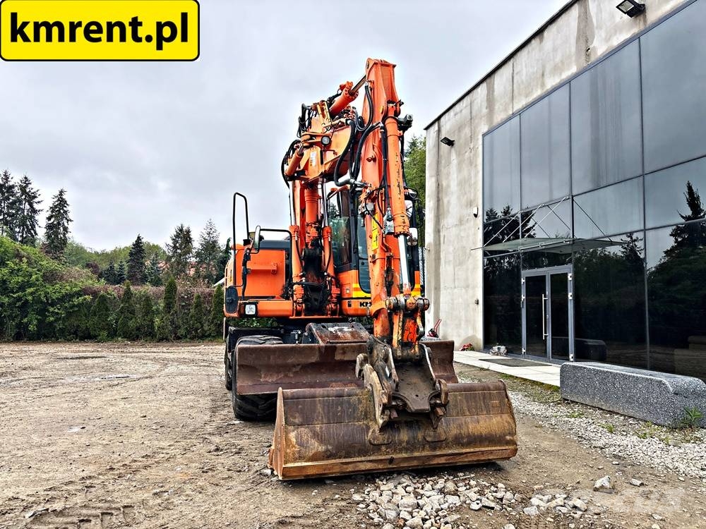 Komatsu PW 148-8 KOPARKA KOŁOWA 2014R. | CAT LIEBHERR 315 Escavatori gommati