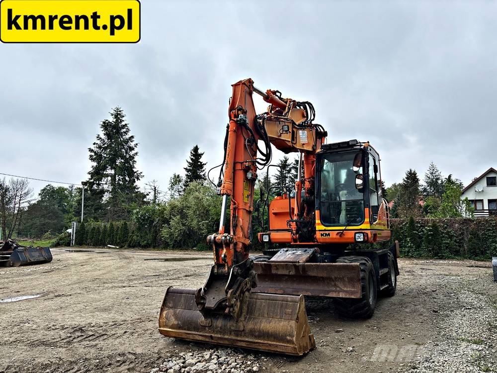 Komatsu PW 148-8 KOPARKA KOŁOWA 2014R. | CAT LIEBHERR 315 Escavatori gommati