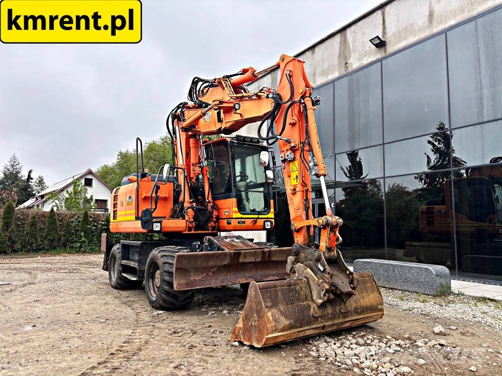 Komatsu PW 148-8 KOPARKA KOŁOWA 2014R. | CAT LIEBHERR 315 Escavatori gommati