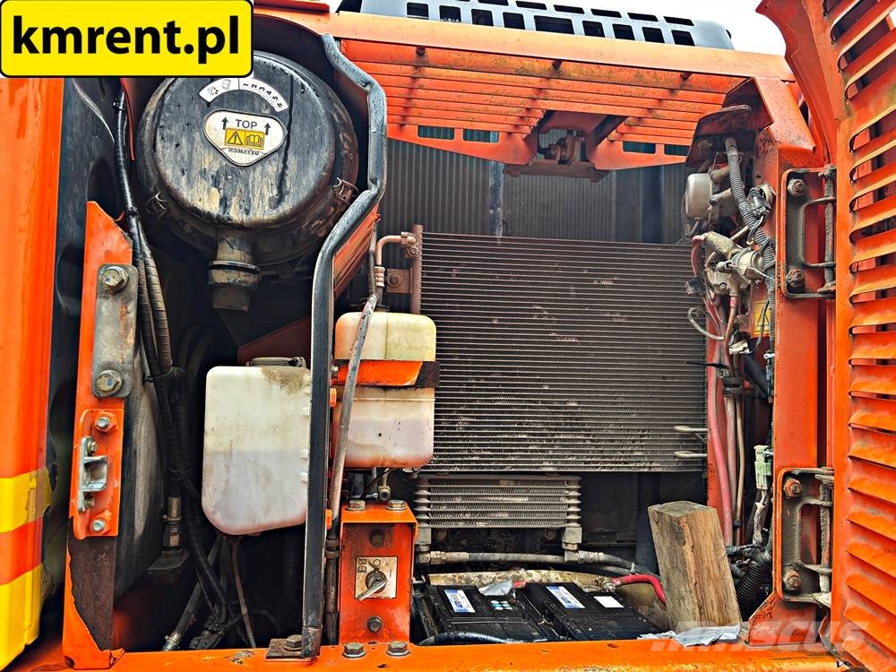 Komatsu PW 148-8 KOPARKA KOŁOWA 2014R. | CAT LIEBHERR 315 Escavatori gommati