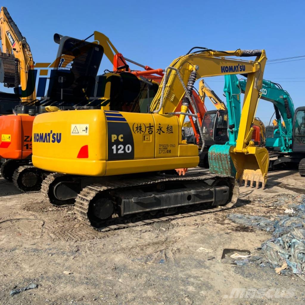 Komatsu PC 120 中型挖土機/掘鑿機/挖掘機 7t-12t