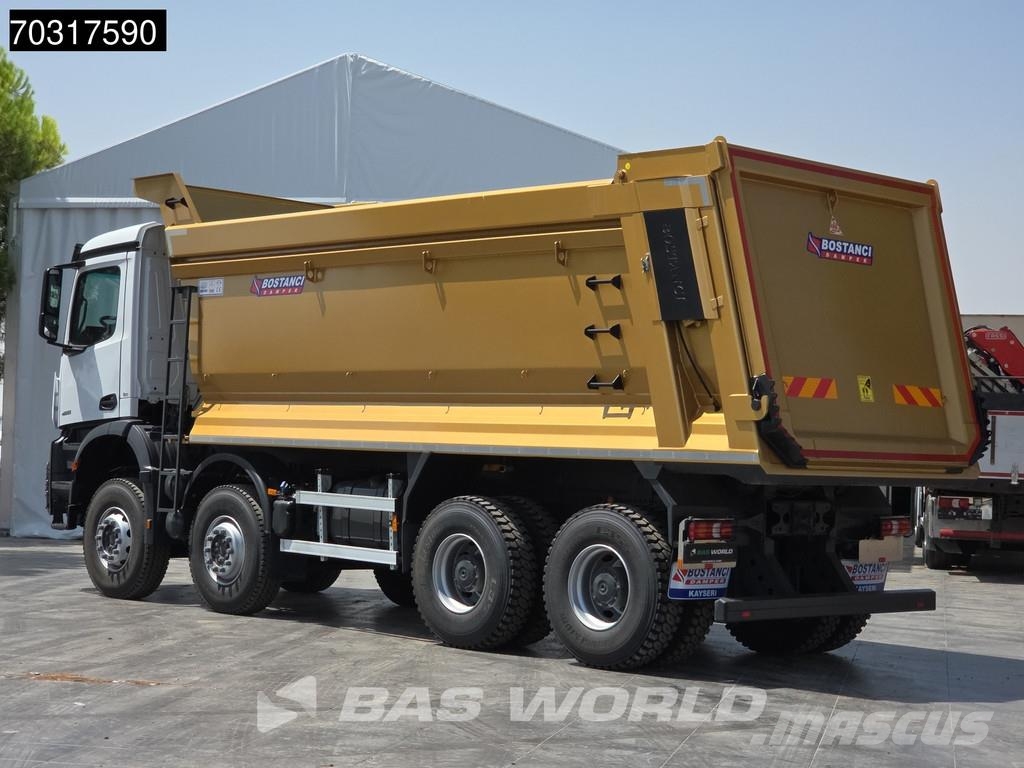 Mercedes-Benz Arocs 4851 8X4 NEW GERMAN REGISTRATION! 26m3 Tippe Tipper trucks