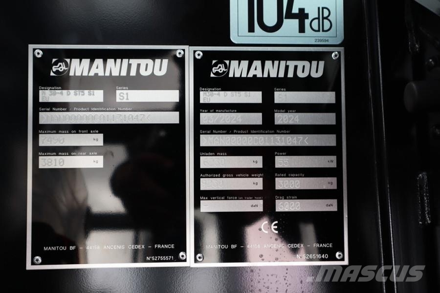 Manitou M30-4 Valid inspection, *Guarantee! Diesel, 4x4 Dr ラフターテレントラック