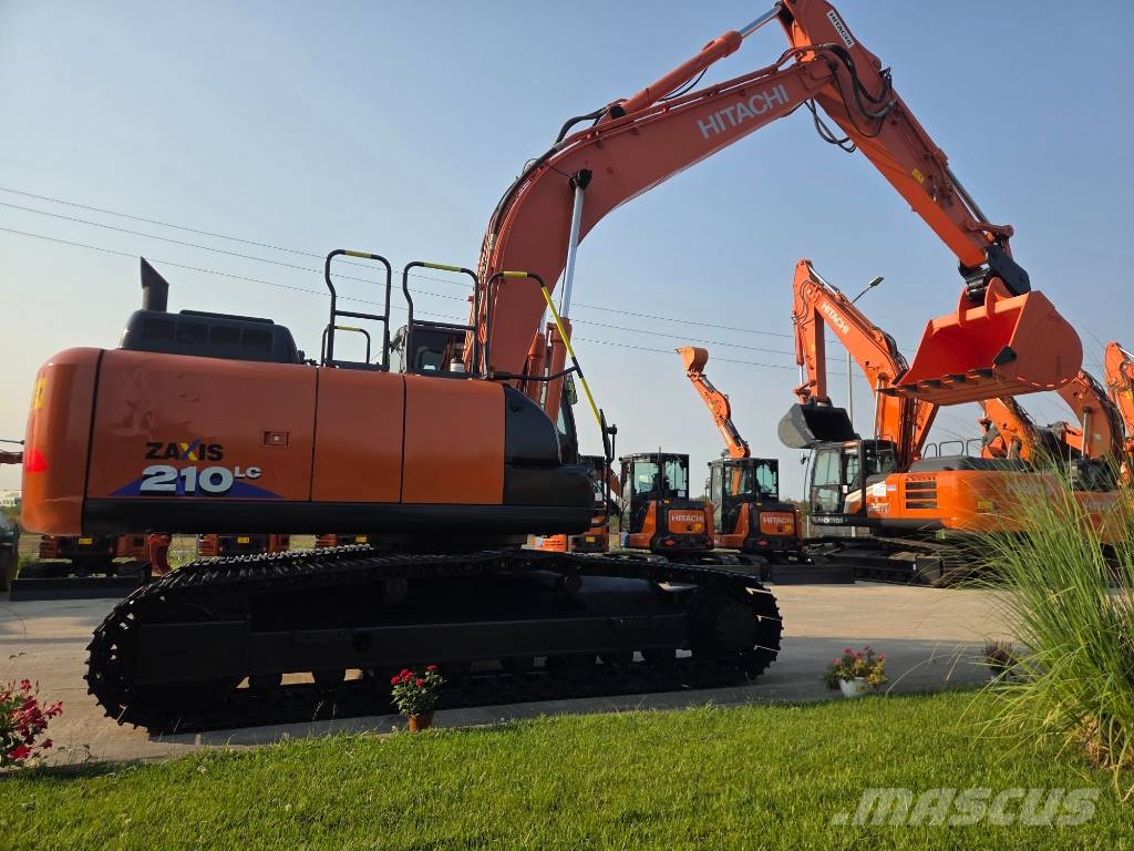 Hitachi ZX 210 LC-6, 2020, 5.500h, Quick coupler+new bucke Roomikekskavaatorid