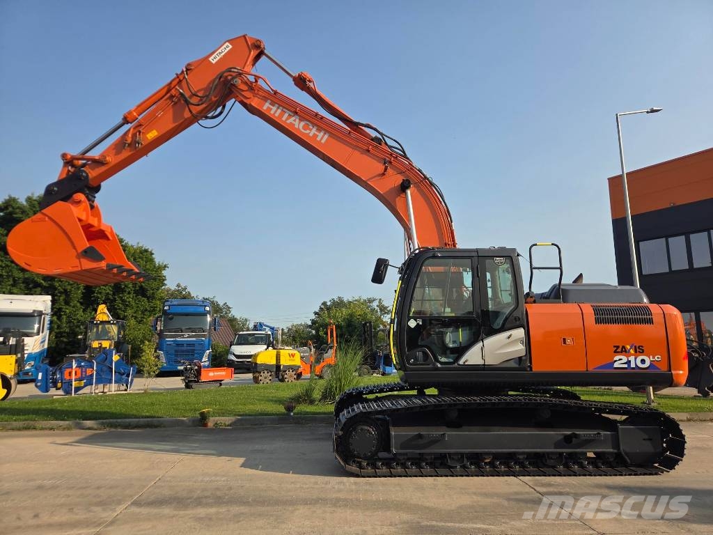 Hitachi ZX 210 LC-6, 2020, 5.500h, Quick coupler+new bucke Roomikekskavaatorid