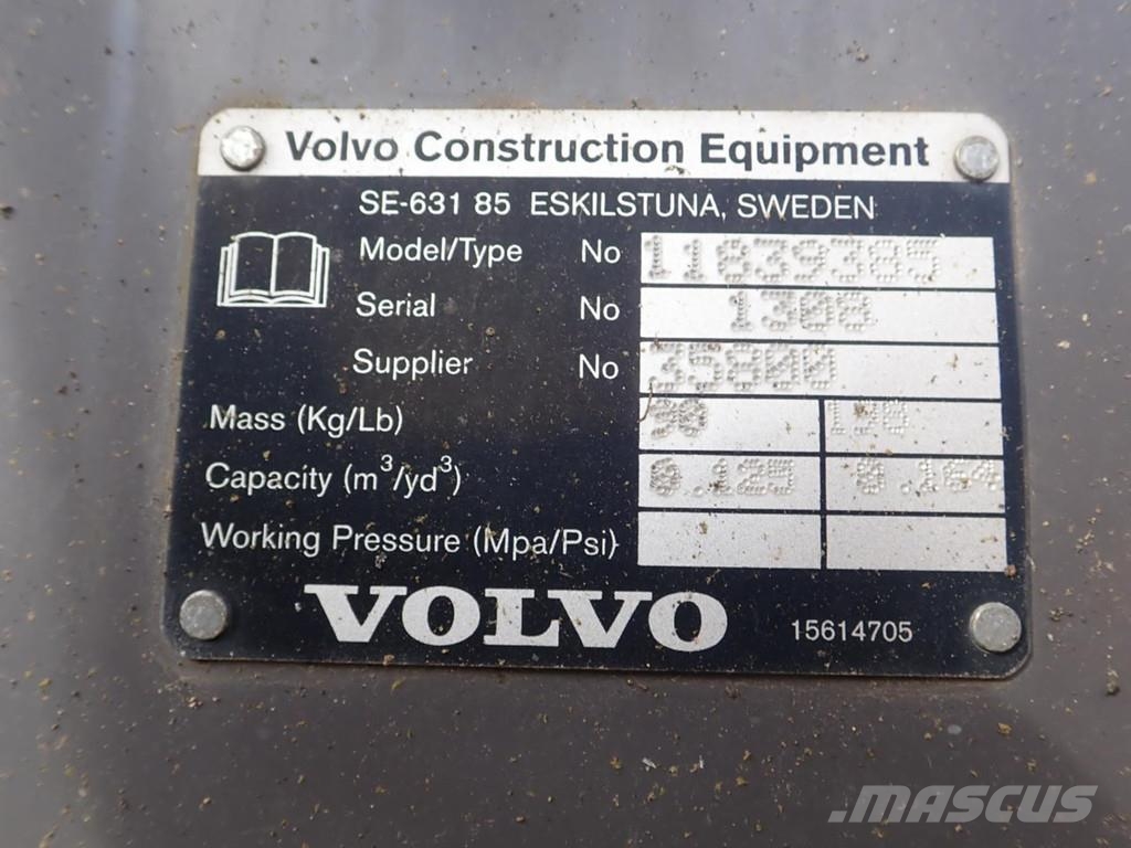 Volvo Grabenräumlöffel starr 1200mm Pin-On Cucharones