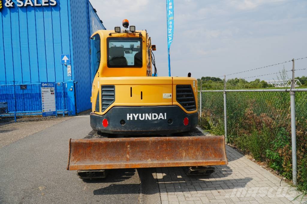 Hyundai R80CR-9A | 2015 | 4 Buckets + Sorting Grab Midi bagri 7t – 12t