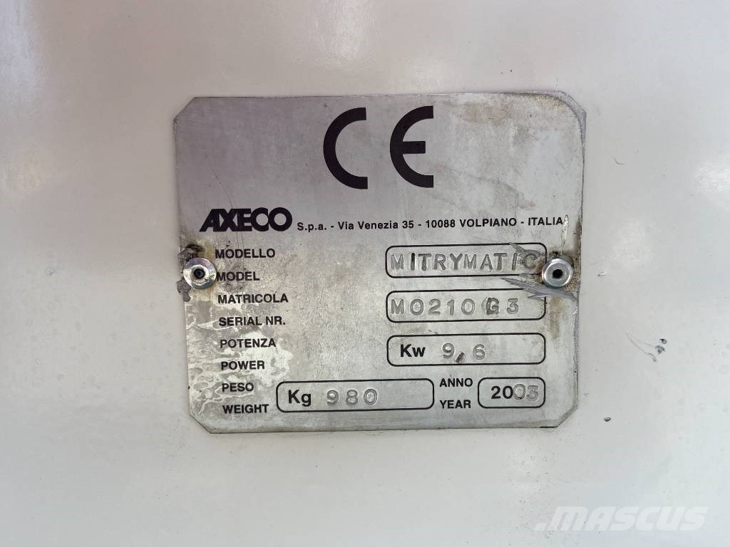 Axeco MITRY MATIC Ostatní