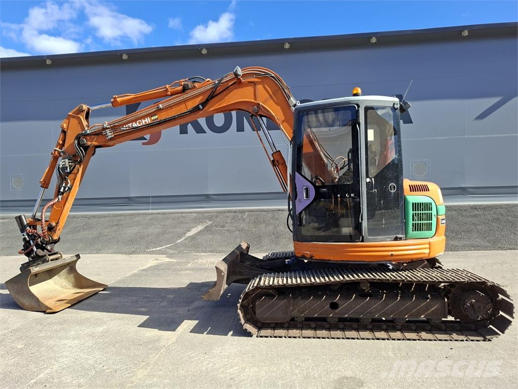 Hitachi EX75UR-3 KALLISTAJA, 600MM TELAT حفارات وسط 7 طن - 12 طن