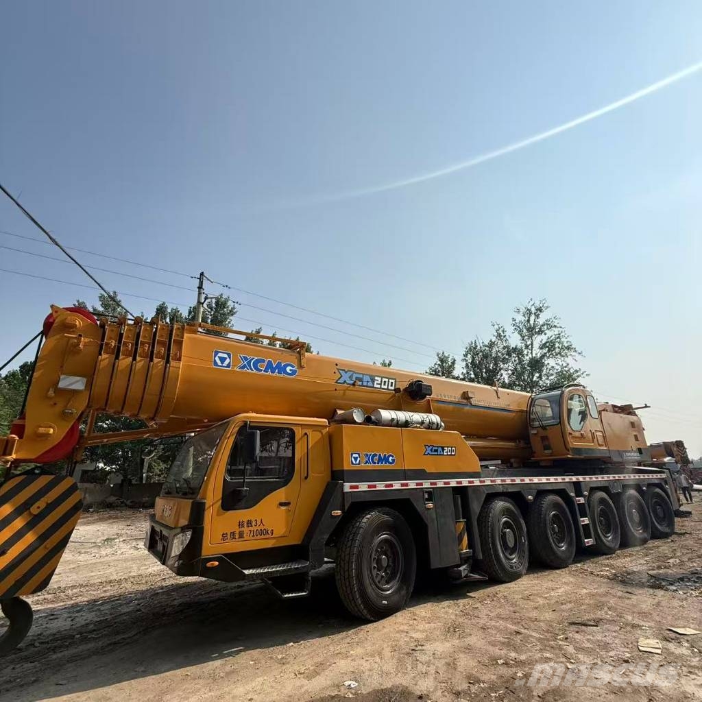 XCMG 25 Ton 50Ton 80Ton 100Ton Heavy Truck Crane Mobiilinosturit