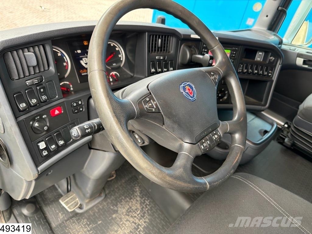 Scania R 580 6x4, EURO 6, Retarder, Standairco Camiones con chasís y cabina