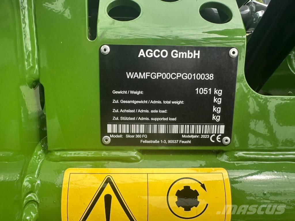 Fendt Slicer 360 FQ Maaiers