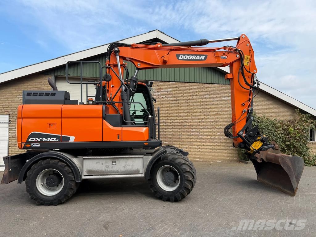 Doosan DX140W DX140W-5 Bageri točkaši