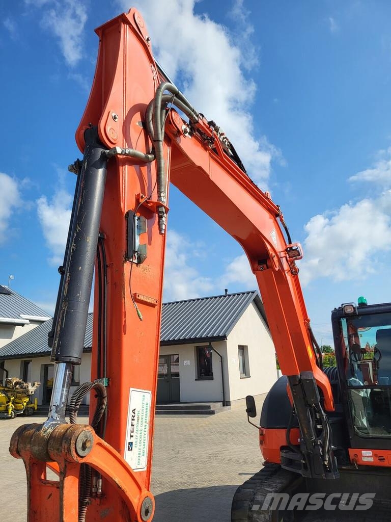 Kubota KX080-40 Mini ekskavatörler, 7 tona dek