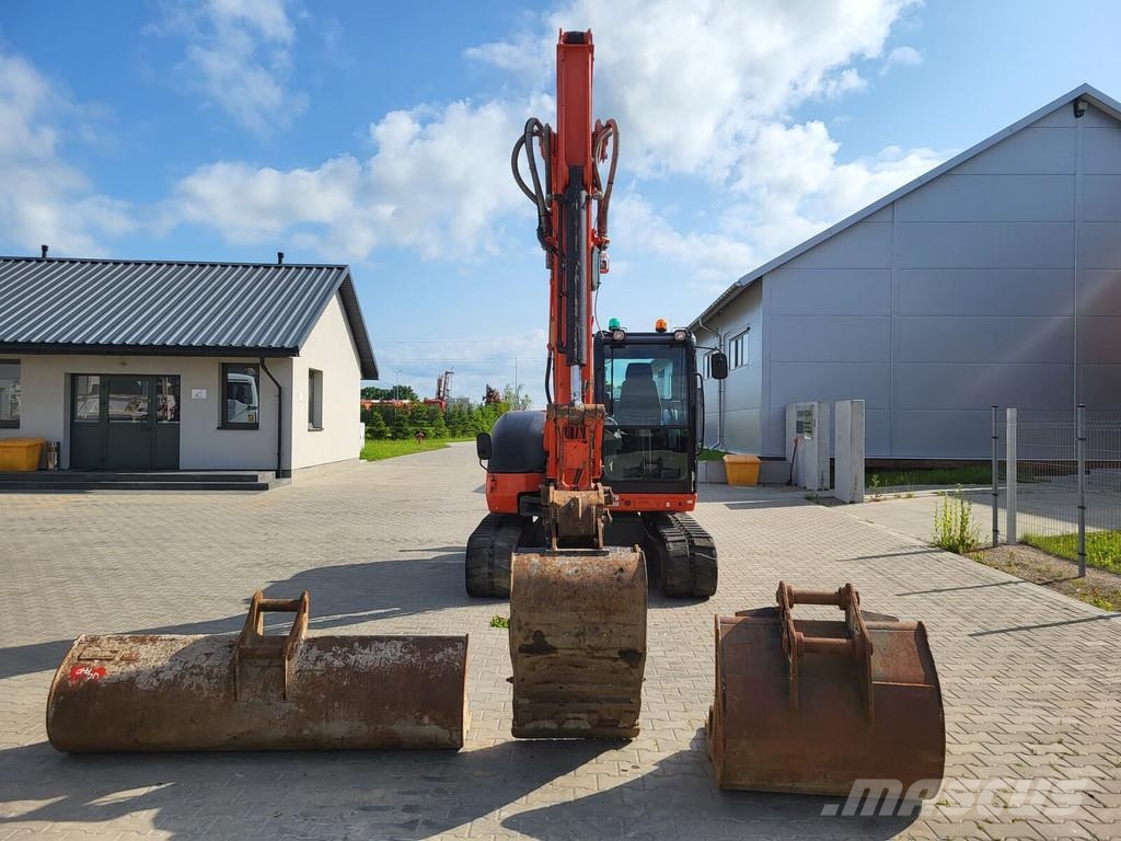 Kubota KX080-40 Mini ekskavatörler, 7 tona dek