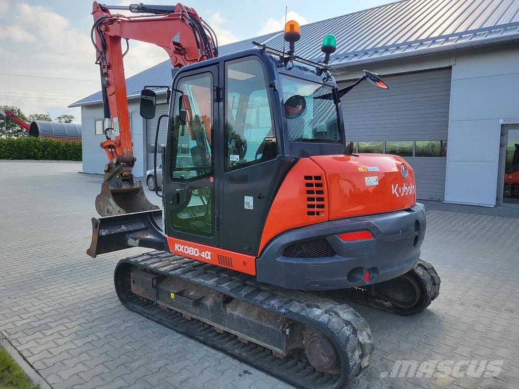 Kubota KX080-40 حفارات صغيرة أقل من 7 طن (حفارات صغيرة)