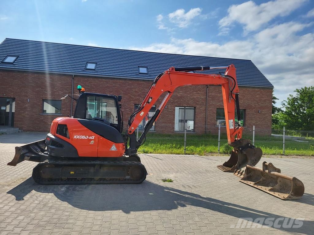 Kubota KX080-40 Mini ekskavatörler, 7 tona dek