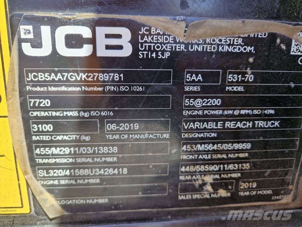 JCB 531-70 - BC24 Teleskoplæssere