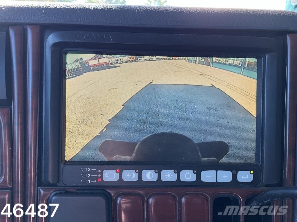 Scania P 400 8x4 Retarder HMF 16 Tonmeter Z-kraan Kipper