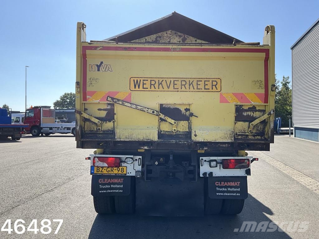 Scania P 400 8x4 Retarder HMF 16 Tonmeter Z-kraan Kipper