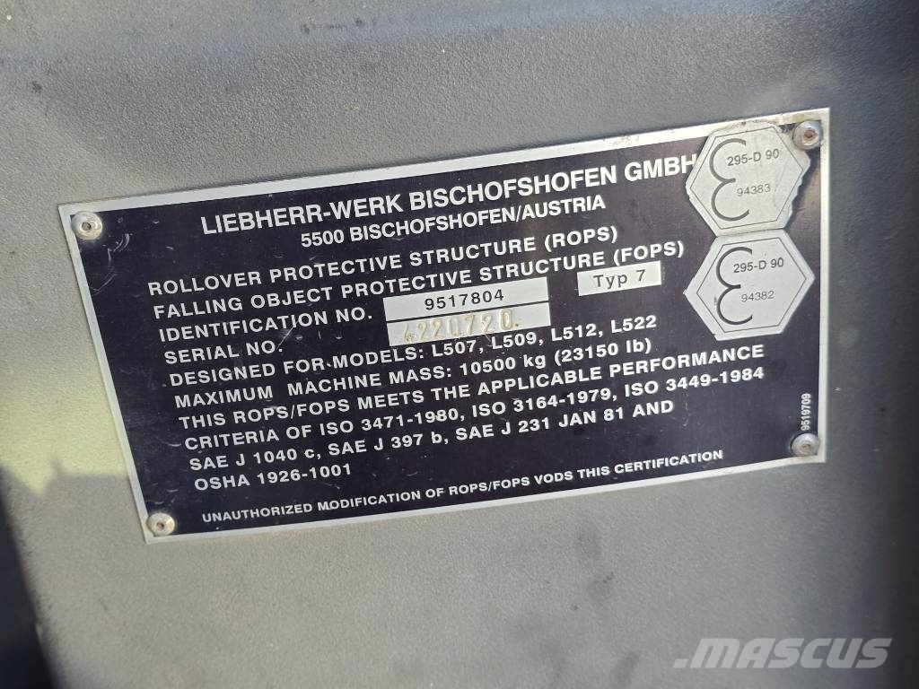 Liebherr L522 轮式装载机