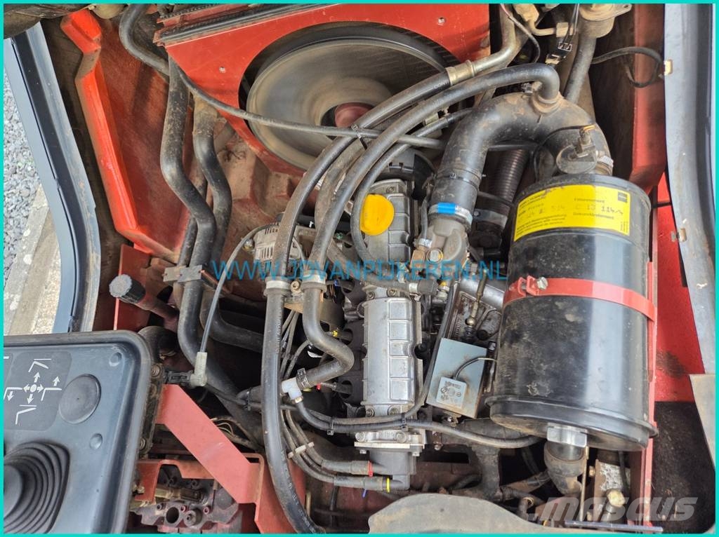 Linde H25T-03 7150uur triplex4.25+sideshift+2.03m high LPG 지게차