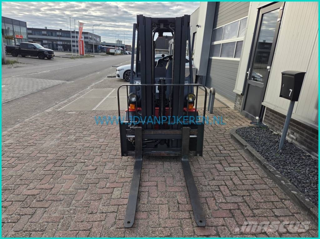 Linde H25T-03 7150uur triplex4.25+sideshift+2.03m high LPG 지게차