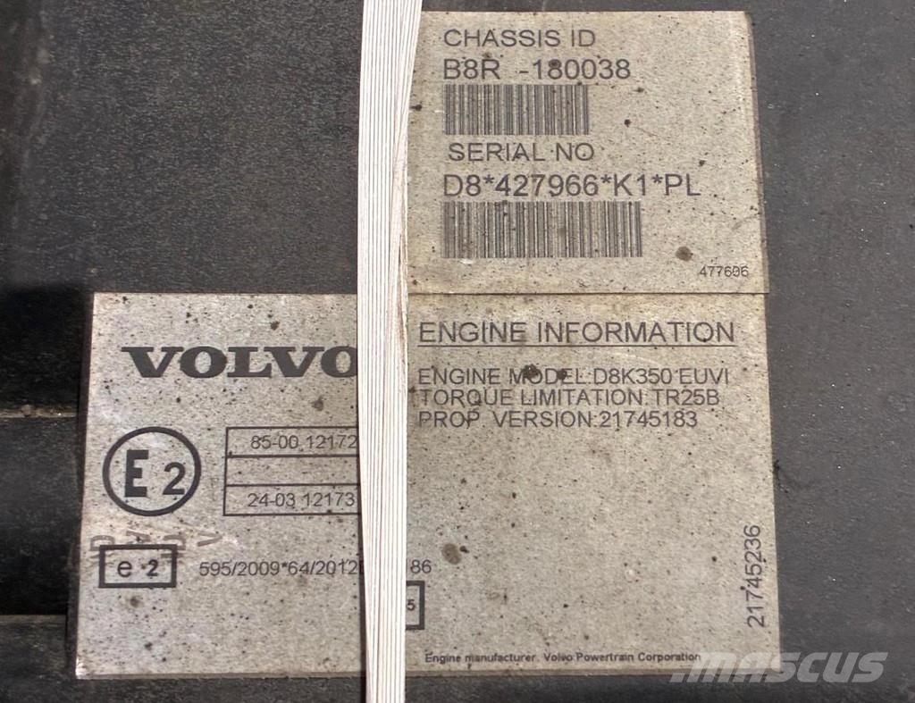 Volvo D8K350 K1 D8R BUS ENGINE Moteur