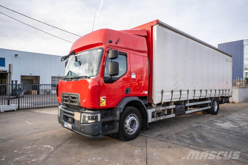 Renault D 19 WIDE 280 DXI +BAR Camiones de caja de lona