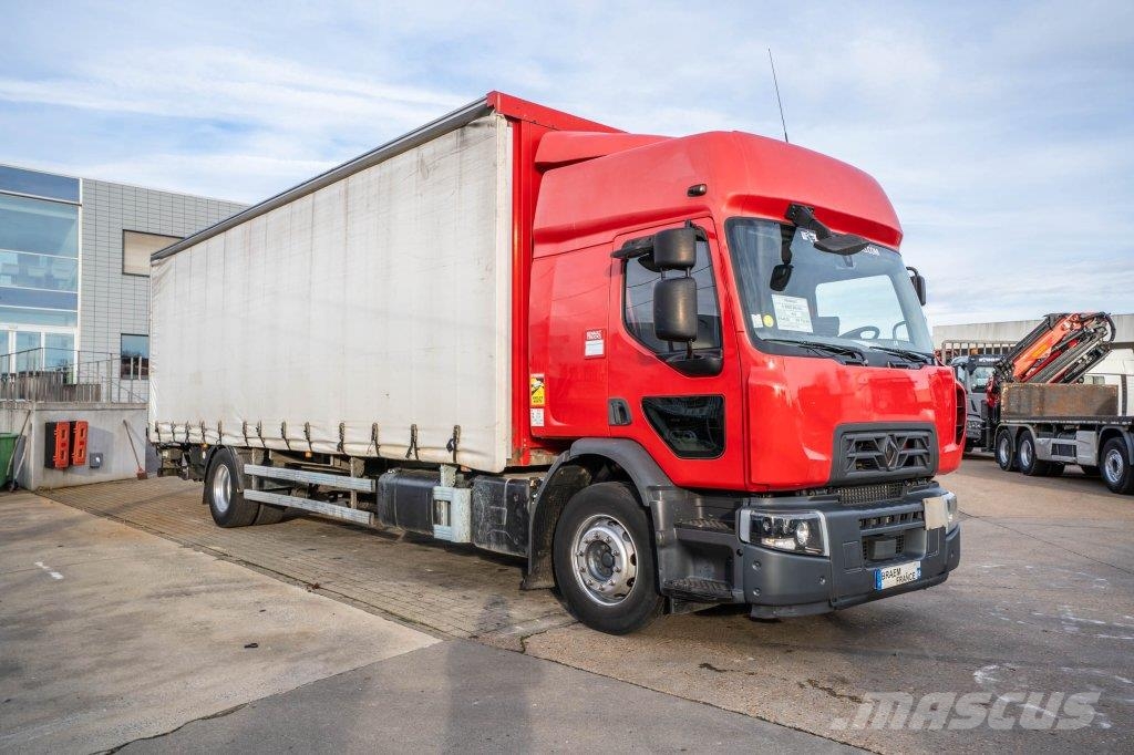 Renault D 19 WIDE 280 DXI +BAR Camiones de caja de lona