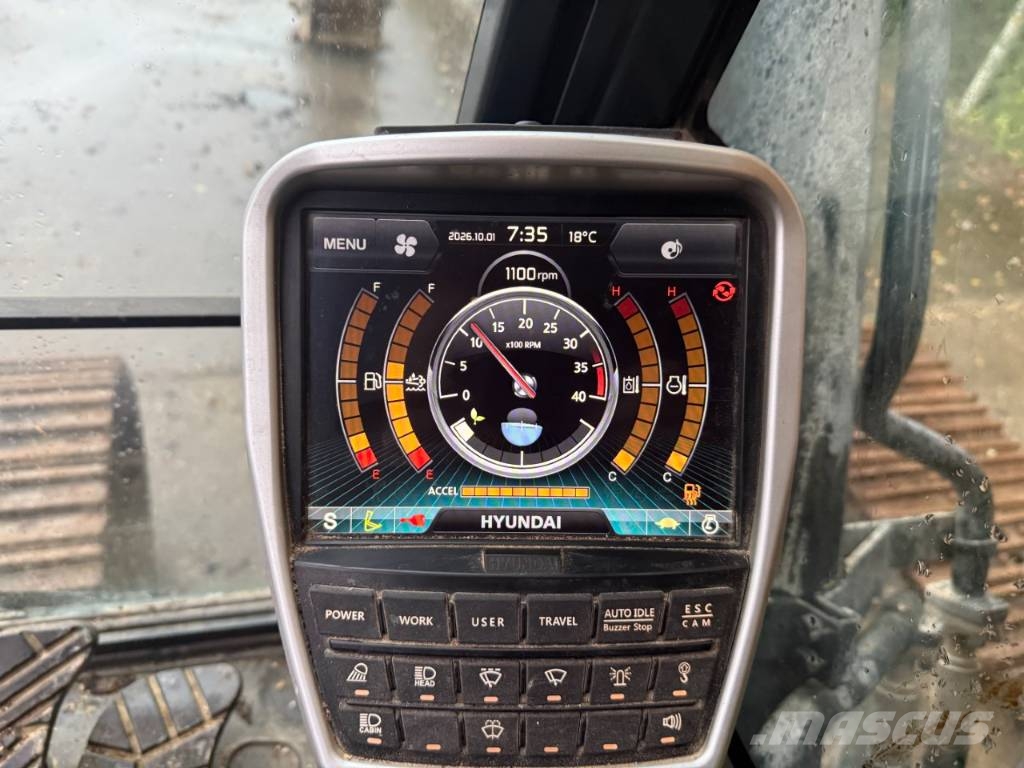 Hyundai HX380L Excavadoras sobre orugas
