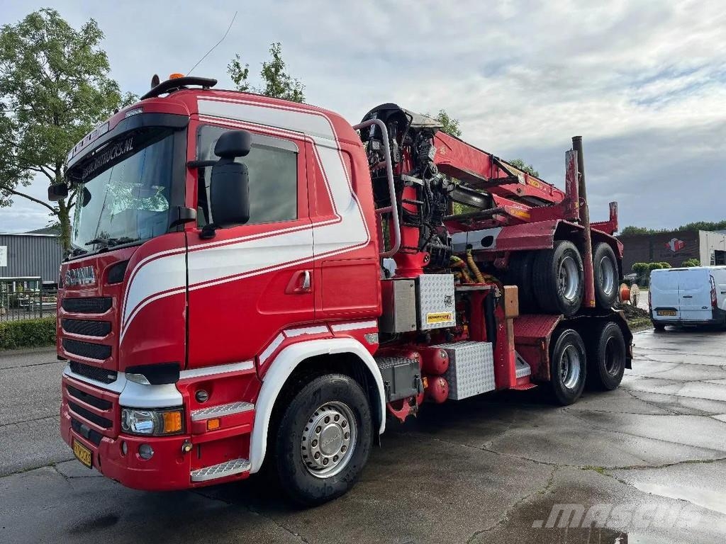 Scania R580 V8 6X4 EPSILON S270L88 2 AXLE HANGER Kranen voor alle terreinen