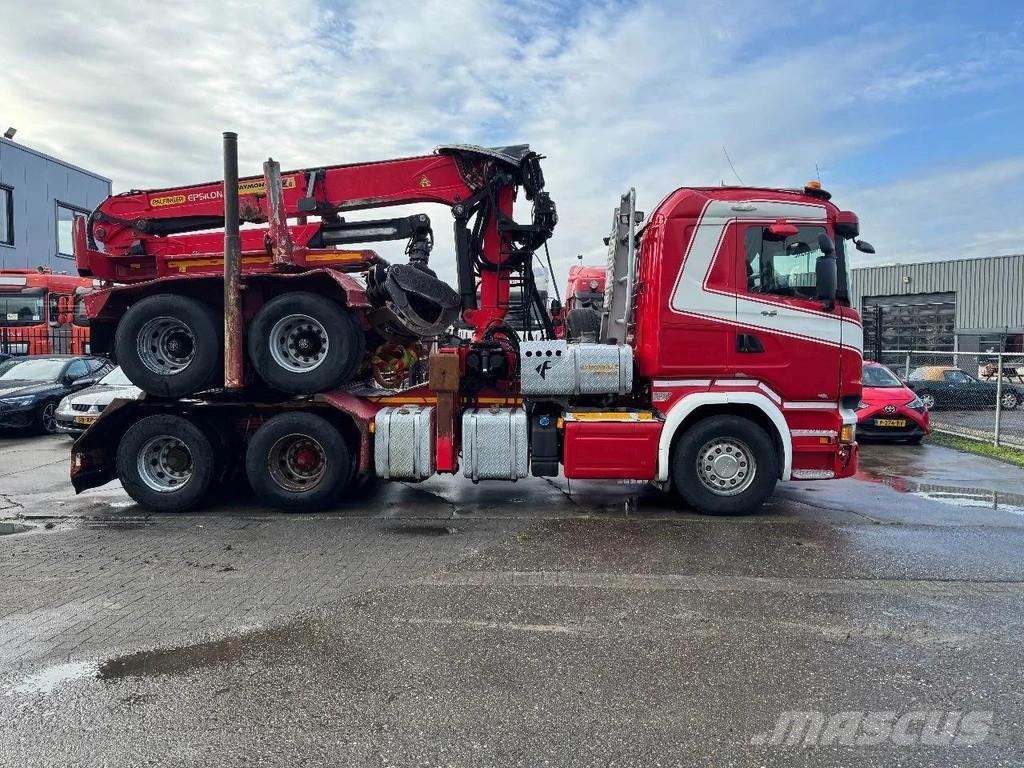 Scania R580 V8 6X4 EPSILON S270L88 2 AXLE HANGER Kranen voor alle terreinen