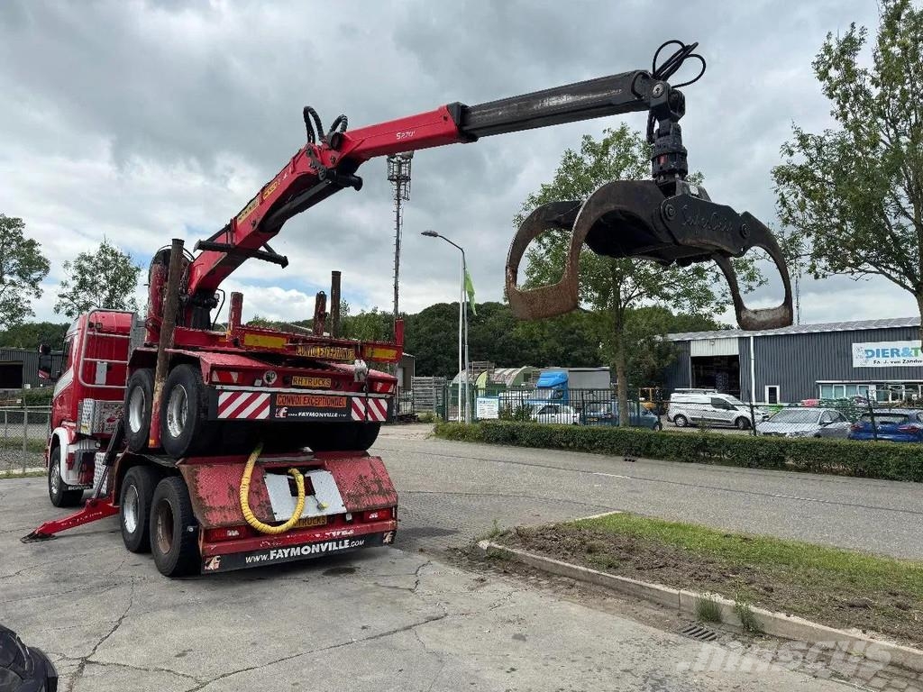 Scania R580 V8 6X4 EPSILON S270L88 2 AXLE HANGER Kranen voor alle terreinen