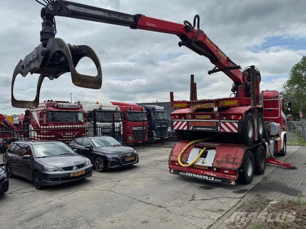 Scania R580 V8 6X4 EPSILON S270L88 2 AXLE HANGER Kranen voor alle terreinen