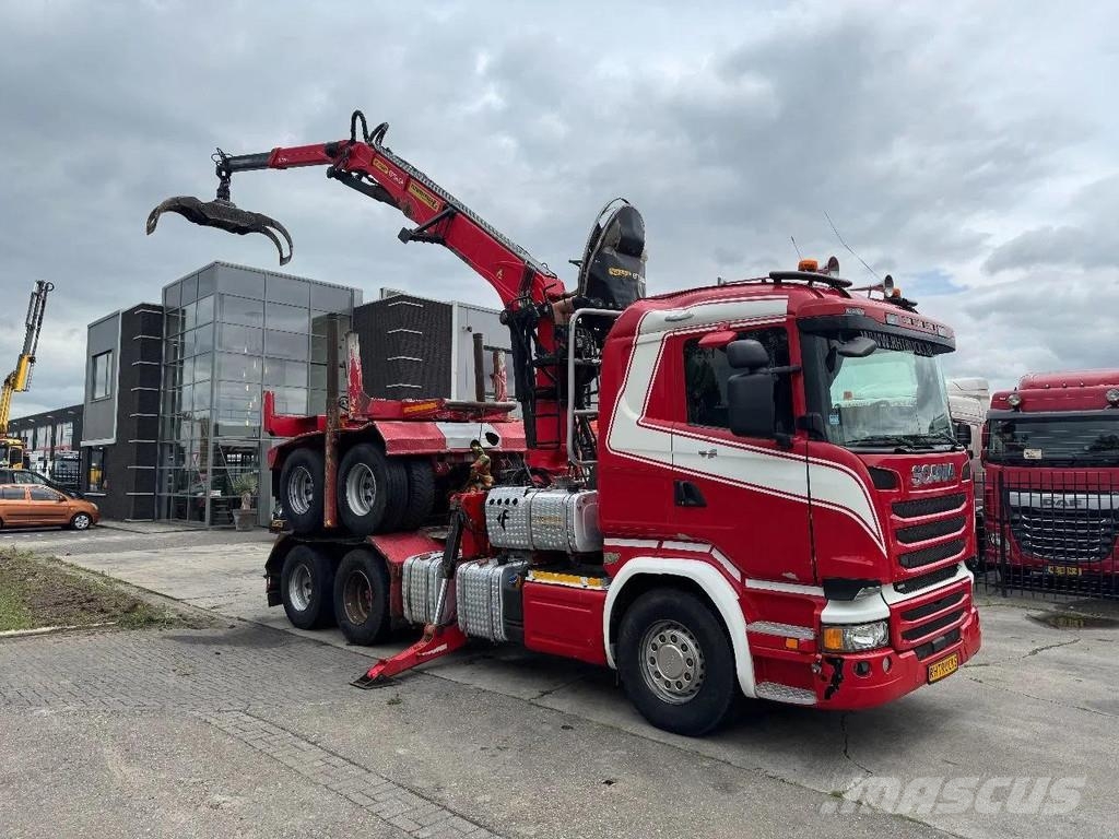 Scania R580 V8 6X4 EPSILON S270L88 2 AXLE HANGER Kranen voor alle terreinen