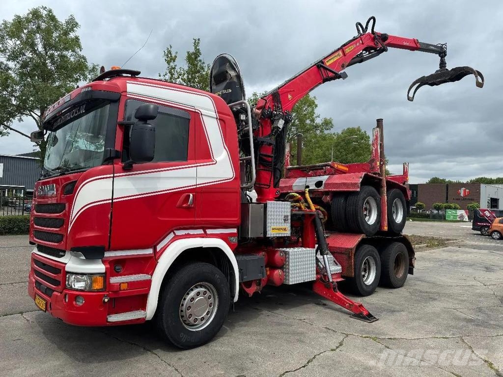 Scania R580 V8 6X4 EPSILON S270L88 2 AXLE HANGER Kranen voor alle terreinen