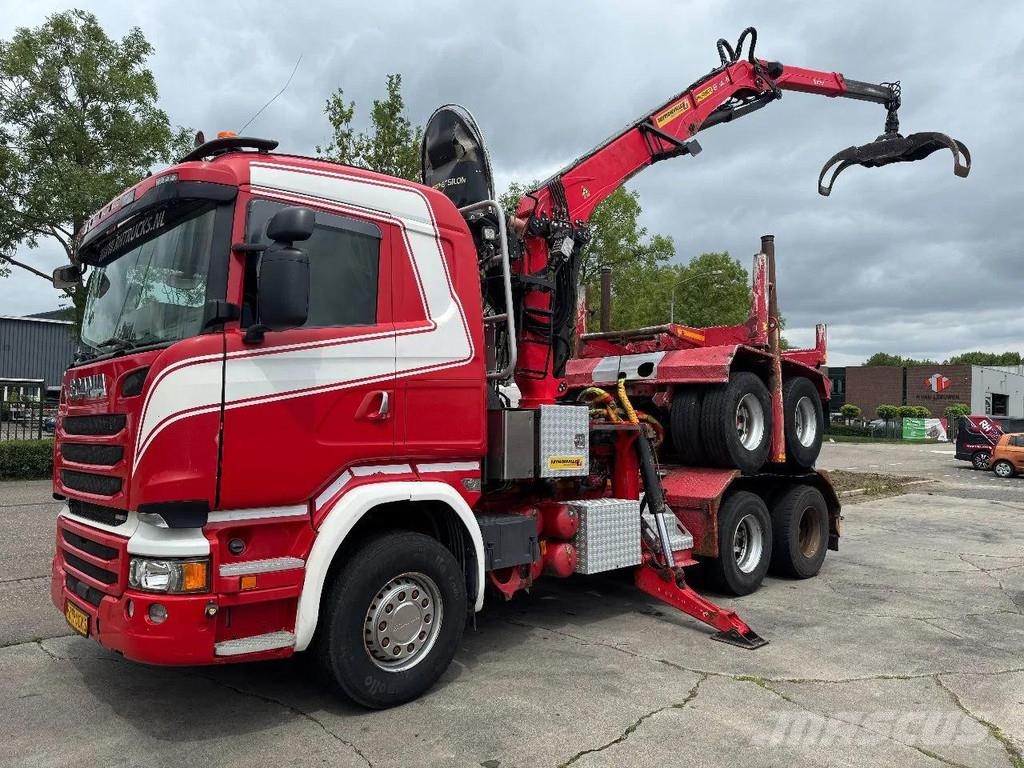 Scania R580 V8 6X4 EPSILON S270L88 2 AXLE HANGER Kranen voor alle terreinen