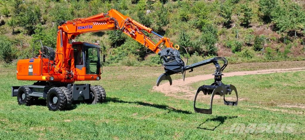 Komatsu PW 160-7 Wielgraafmachines