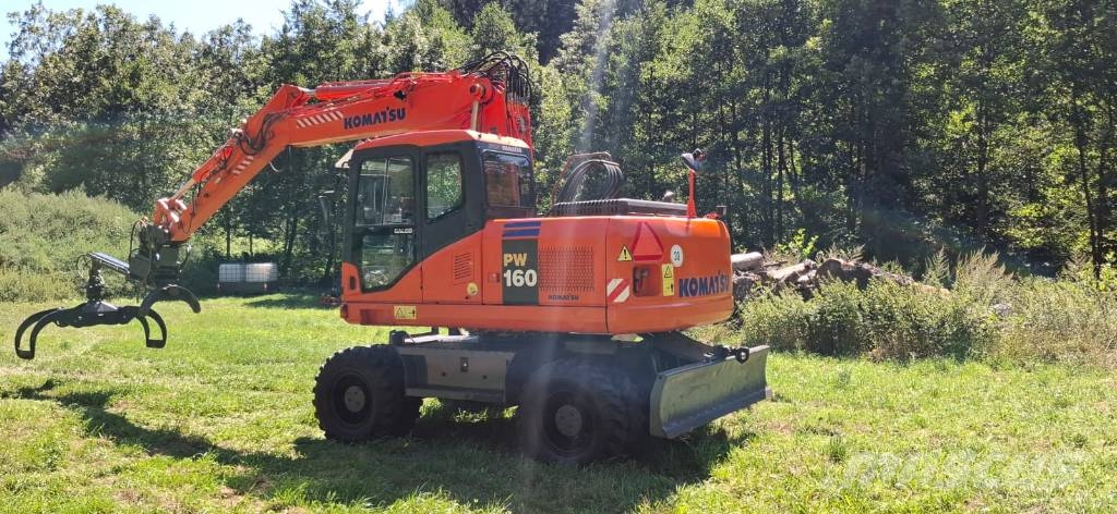 Komatsu PW 160-7 Wielgraafmachines