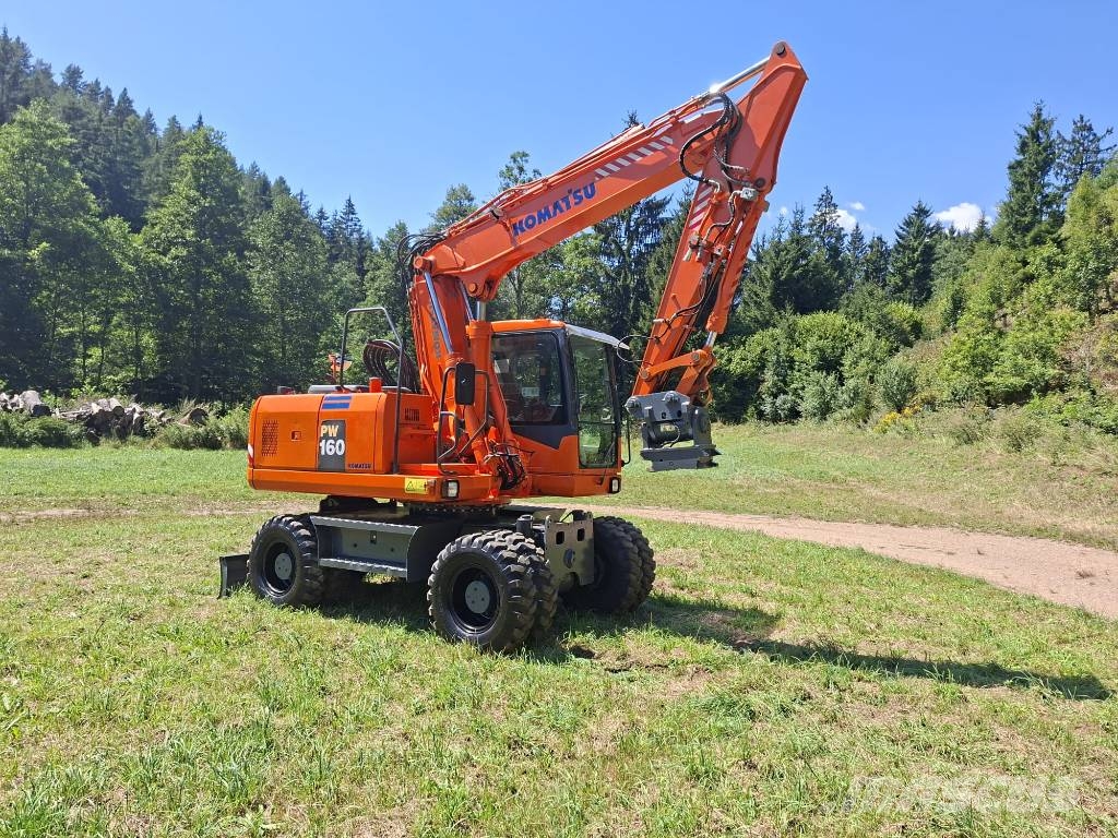 Komatsu PW 160-7 Wielgraafmachines