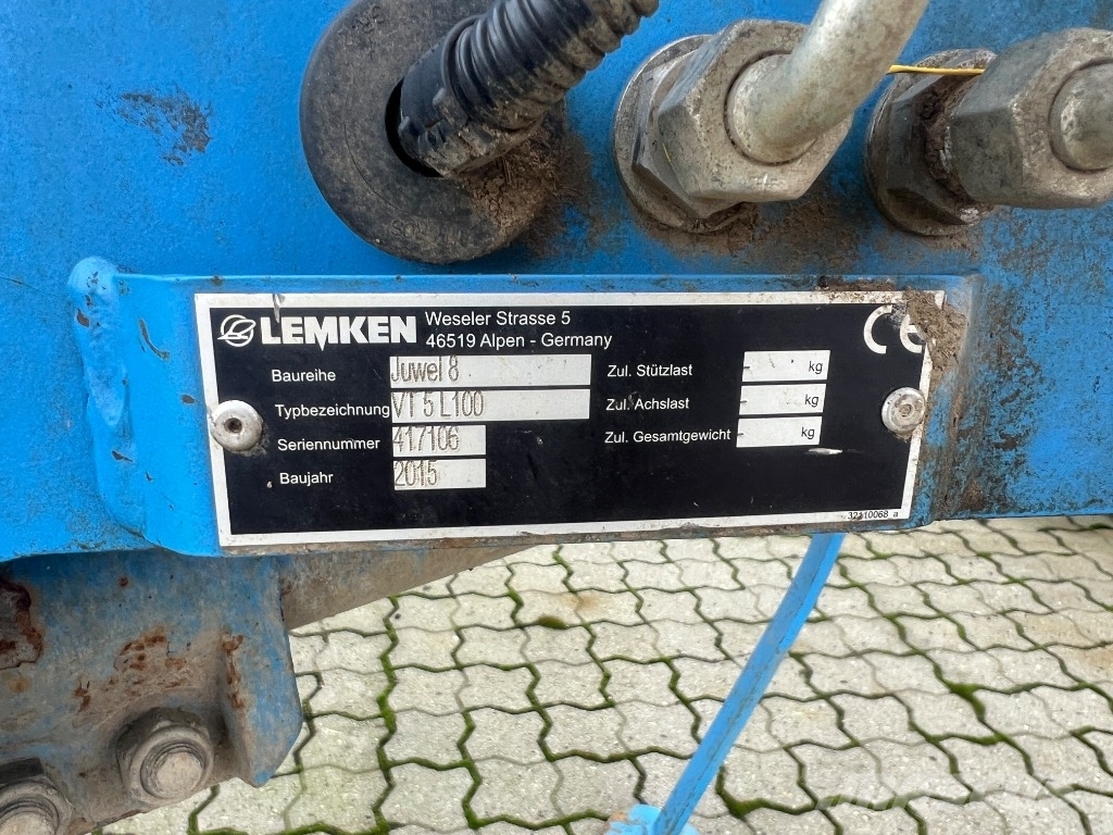 Lemken Juwel 8 Växelplogar