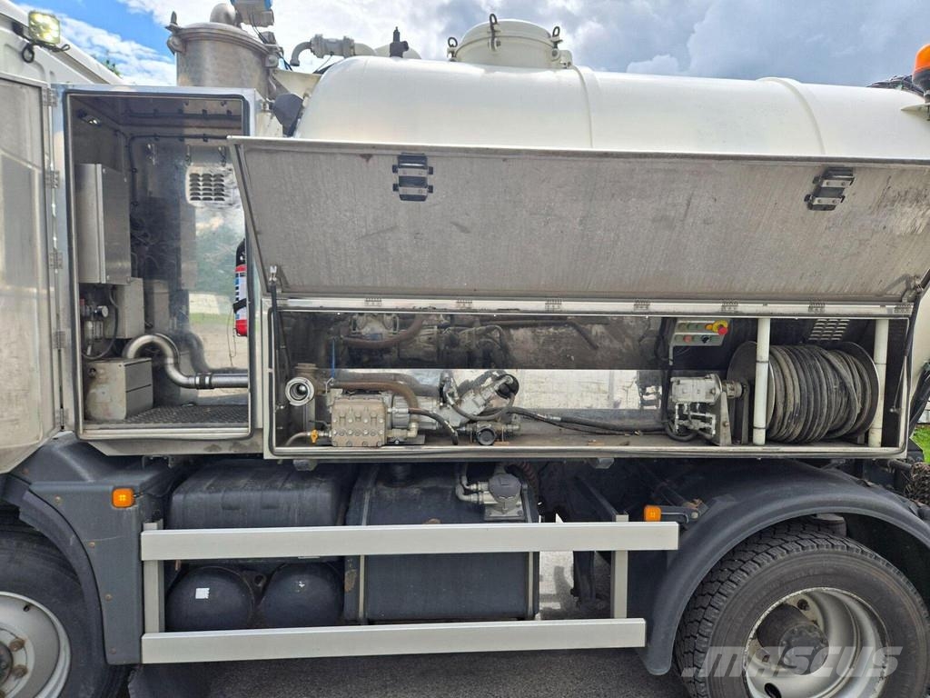 MAN TGM 13.290 4X4BL NM - MSL 7.1m³/05m³ شاحنات مزدوجة / خلخلة